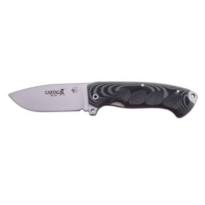Navaja J&V Navaja Cartago MICARTA Negra Funda Piel
