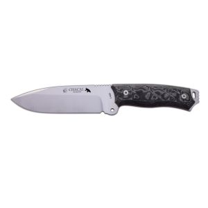 Cuchillo J&V Cuchillo CHACAL MAKRO MICARTA Negra Funda Cordura