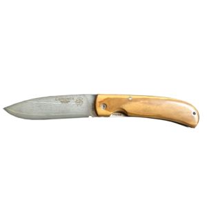 Navaja J&V Campera olivo acero japonés VG-10