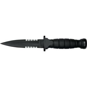 Cuchillo TACTICO Fox Attack small hoja de acero 440B de 17 cm y empuñadura de cuerda de paracord