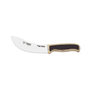 Cuchillo Cudeman The Skin Master 169-L hoja de acero 420 de 15,5 cm y empuñadura de madera de olivo y caucho de 12 cm 