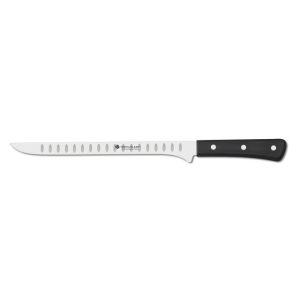 Cuchillo Top Cutlery Jamonero 17484 con hoja de acero 3Cr13Mov de 25 cm y empuñadura de ABS de 12,2 cm.