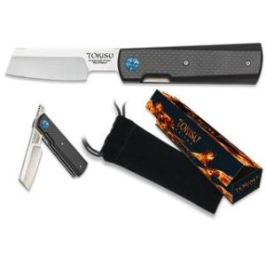 Navaja TOKISU carbono Hoja de 8,1 cm
