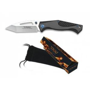 Navaja TOKISU carbono Hoja de 9 cm