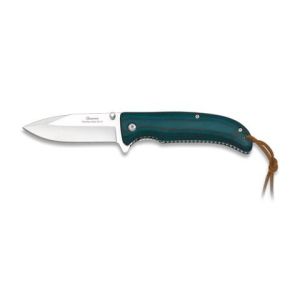 Navaja con hoja de acero 3Cr13Mov de 7.70 cm y empuñadura de estamina/Rojo de 10.80 cm