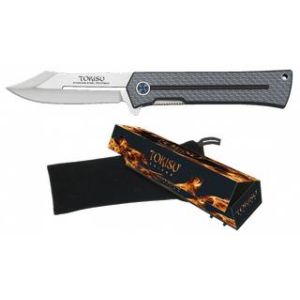 Navaja TOKISU CNC / G-10 y Fibra de carbono 