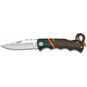 Navaja con hoja de acero 3CR13MOV de 9.00 cm y empuñadura de estamina de 11.50 cm