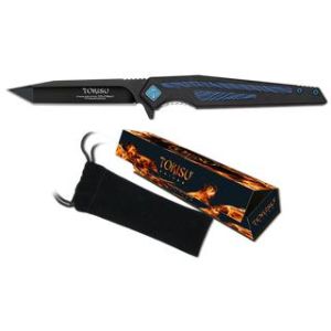 Navaja TOKISU cachas de damasco G10 