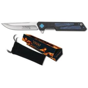 Navaja TOKISU G-10 D2 inserción Hoja de 8,1 cm