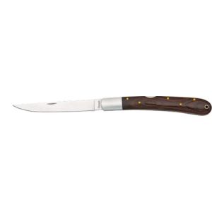 Navaja con hoja de acero 3CR13MOV INOX de 12.70 cm y empuñadura de estamina Roja de 16.00 cm
