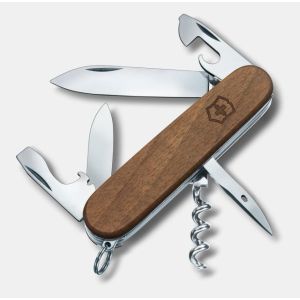 NAVAJA VICTORINOX SPARTAN WOOD 91MM, MADERA NOGAL 1.3601.63