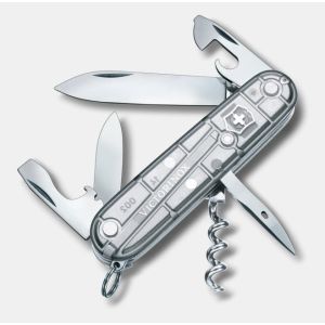 NAVAJA VICTORINOX SPARTAN SILVERTECH, PLATA TRANSLUCIDA 1.3603.T7