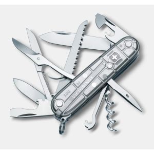 NAVAJA VICTORINOX HUNTSMAN SILVERTECH, TRANSLUCIDA 1.3713.T7