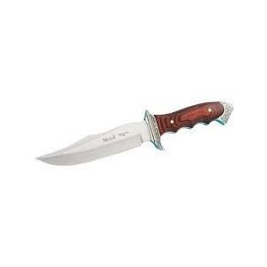 Muela Cuchillo Venecia 21833 hoja de acero MoVa de 18 cm y empuñadura de madera coral.
