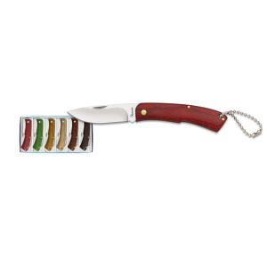 Navaja Albainox 25361 con hoja de Acero Inox de 7,1 cm y empuñadura de Madera de 9,7 cm.