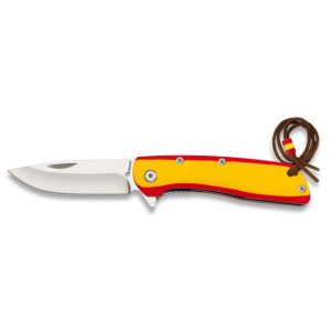 Navaja Albainox España 25367 con hoja de Acero Inox de 6,7 cm y empuñadura de G10 España de 9,5 cm.