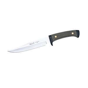 Muela Cuchillo 3162 hoja de acero MoVa de 16 cm y empuñadura de ABS verde.