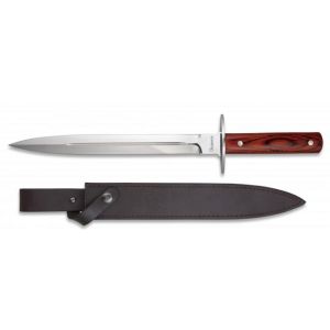 Cuchillo Albainox Rematador 31787 con hoja de acero 3Cr13Mov de 27,8 cm y empuñadura de estamina de 13,4 cm.