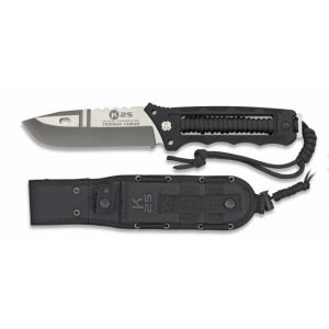Cuchillo K-25 Encordado Negro. Tit. 11.5 32165.
