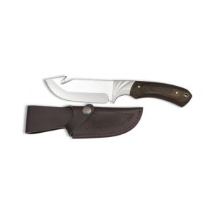 Cuchillo Albainox Caza 32273 con hoja de acero 3Cr13Mov de 10,3 cm y empuñadura de estamina - CNC de 12,4 cm.