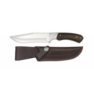 Cuchillo Albainox Caza 32274 con hoja de acero 3Cr13Mov de 13,7 cm y empuñadura de estamina - CNC de 12,3 cm.