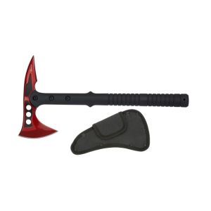 Hacha Fibra Negra / Roja Albainox Total 32681.