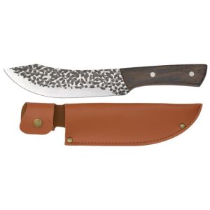 Cuchillo Albainox Caza 32806 con hoja de acero 3Cr13MNov de 17,5 cm y empuñadura de Madera de 12,5 cm.