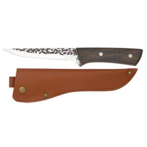 Cuchillo Albainox Caza 32809 con hoja de acero 3Cr13Mov de 14,5 cm y empuñadura de Madera de 12,3 cm.