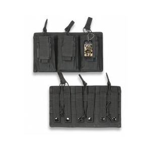 Funda de cargador triple Negra