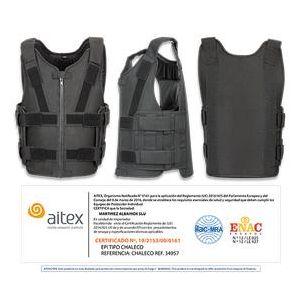 Chaleco anticorte, antipinchazo t:S/M
