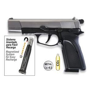Pistola CO2 Blanca Cal 4 5 EKOL ES P66 