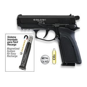 EKOL ES P66C Pistola CO2 Negro cal 4 5