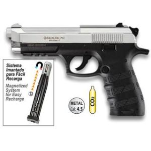 EKOL ES P92 Pistola CO2 Blanca 4 5mm