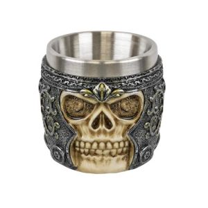 Vaso Decoración Calavera 6 cm 39028 Tole10 Imperial.