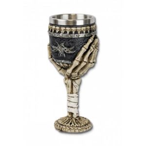 Copa Decoración Mano Esqueleto 20 cm 39037 Tole10 Imperial.