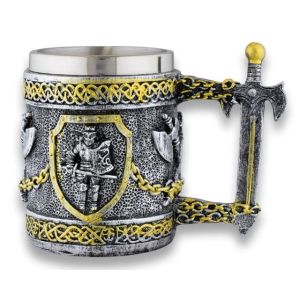Taza Resina Caballero Templario 39294 Tole10 Imperial.