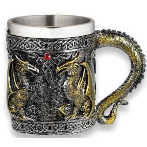 Taza Resina Dragones 39359 Tole10.