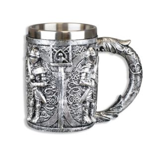 Taza Resina Guardianes Templarios 39380 Tole10.