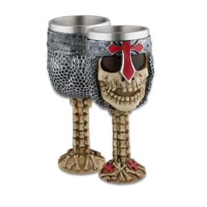 Copa Calavera Tole10 Cruz Templaria 39419.