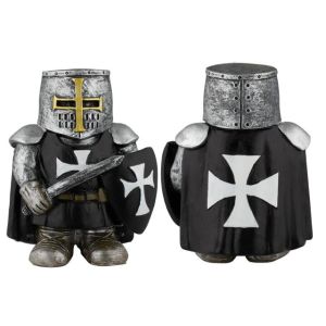 Templario Resina Negro con Espada 39444 Tole10.