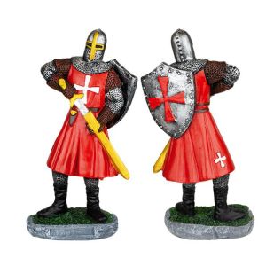 Templario Rojo Resina Desenfunda Espada 39536 Tole10.