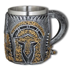 Taza Resina Casco Armadura 39552 Tole10.