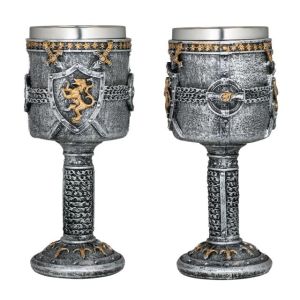 Tole 10 Copa Resina Ornamentación Escudo León To 39555.