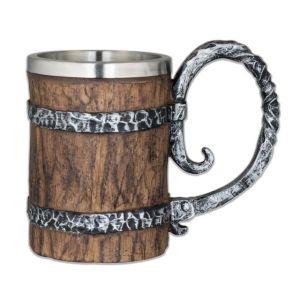Taza Xxl Resina Ornamento Tonel Tole10 39604.