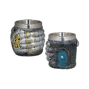 Vaso Chupito Resina Armadura Cotas 39744 Tole10.