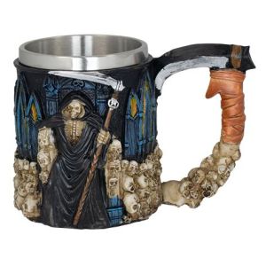 Tole 10 Taza Resina Ornamento Guadaña Tole10 39803.