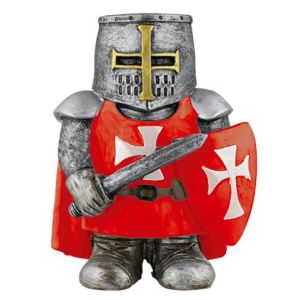 Templario Resina "mgt"rojo con Espada 10 39808 Tole10.