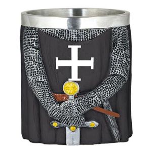 Chupito Templario Negro Ornamento / Colecc 39822 Tole10.