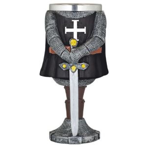Copa Templaria Negra Ornamento / Colecc 39824 Tole10.