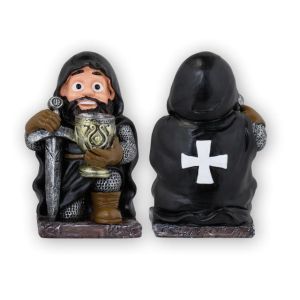 Templario Resina"mgt" Negro con Espada 10.5 39851 Tole10.